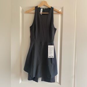 Lululemon nulux Running Dress Size 4 GGRE Gray New